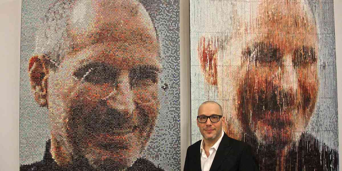 Pellicola pluriball pop art Bradley Hart